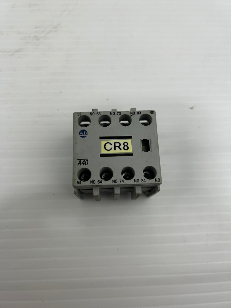 Allen-Bradley 100-F Auxiliary Contact Block Series B