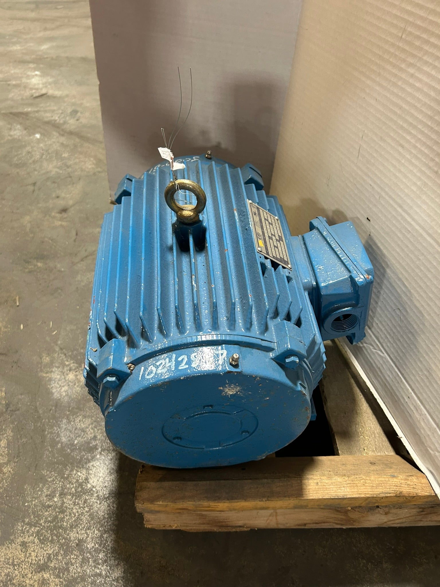 EBI Electric RTT AC Electric Motor 10 HP 1780 RPM 215T Frame 3 PH 60 Hz
