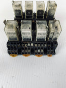 Omron MY4N-D2 24VDC Relay Lot of 8