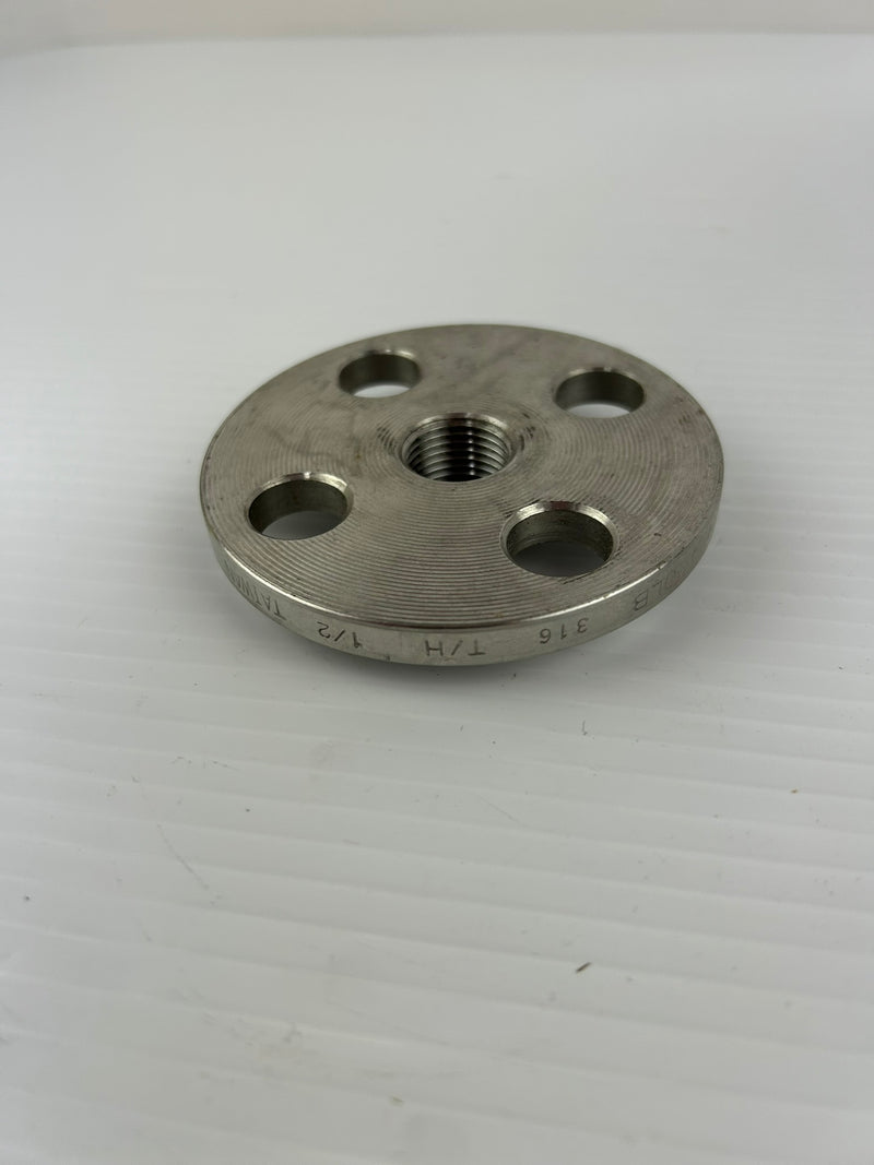 YIH 150LB 316 T/H 1/2 Stainless Steel 1" Threaded Flange