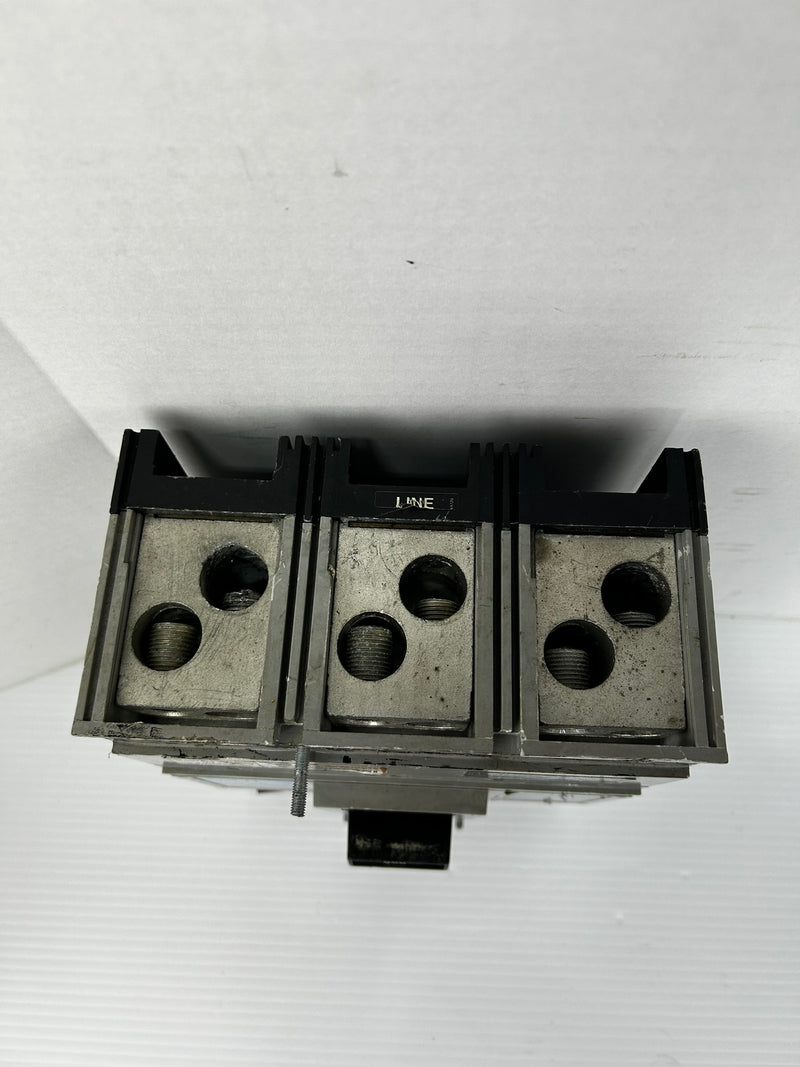 Siemens JD63F400 Circuit Breaker Sentron Series Type: JD6-A 600V 400A 3P 50/60Hz