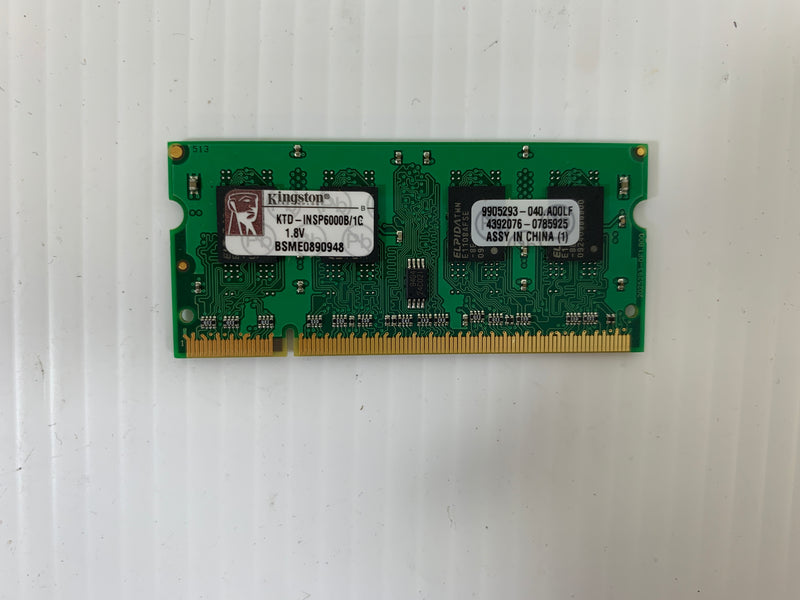 Kingston 1GB PC2-3200 1.8V KTD-INSP6000B/1G