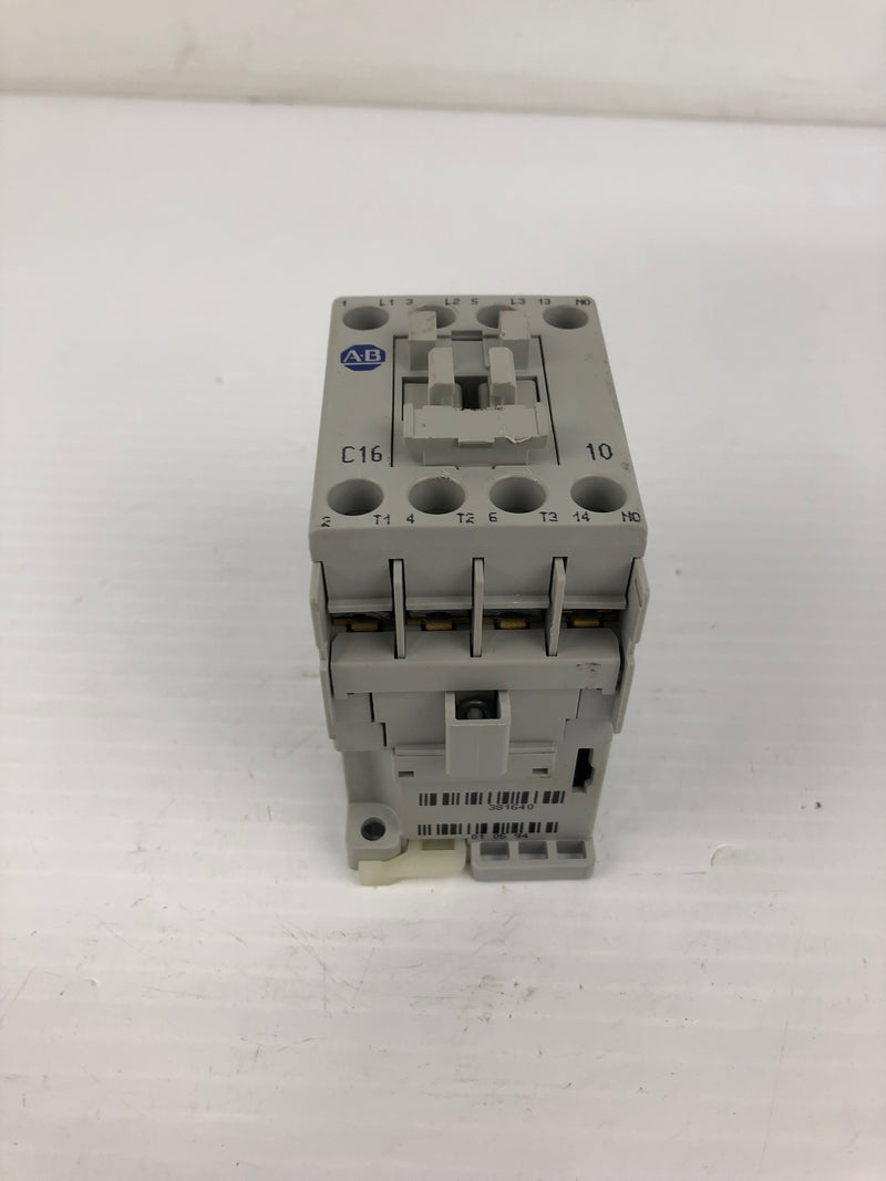 Allen-Bradley 100-C16E*10 Series B Contactor 600VAC