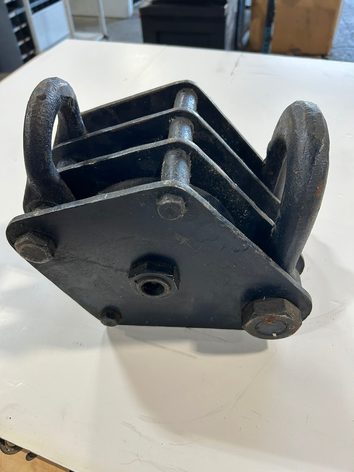 McKissick No. 13 Triple Sheave Block Heavy-Duty Wire Rope Block 6" 12.5 Tons