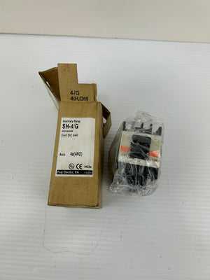 Fuji Electric SH-4/G Auxillary Relay 4GH440M 4a(4NO) 24VDC Coil
