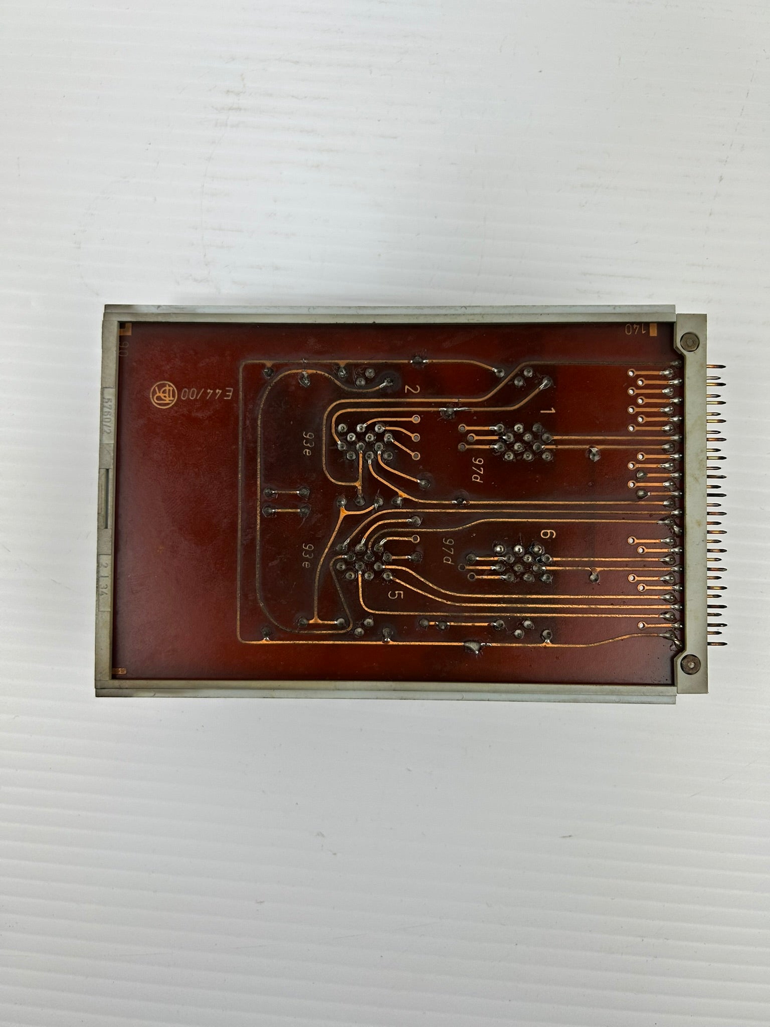 Barmag Electronic E44/00 Circuit Board with 4 Relays E4400