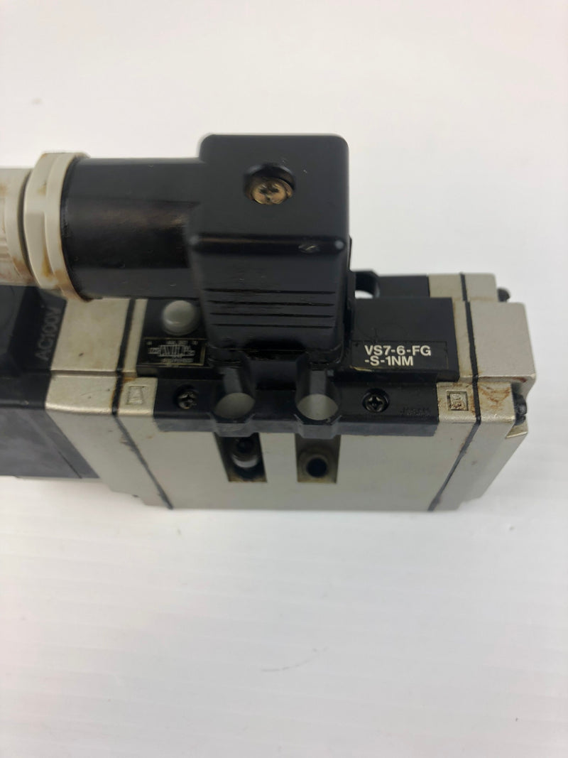 SMC VS7-6-FG-S-1NM Solenoid Valve 100V