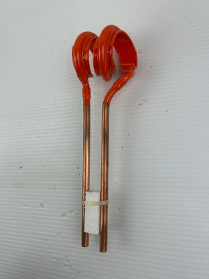 High Frequency Copper Tube Induction Heating Coil for Welding TT1-1.75L Orange