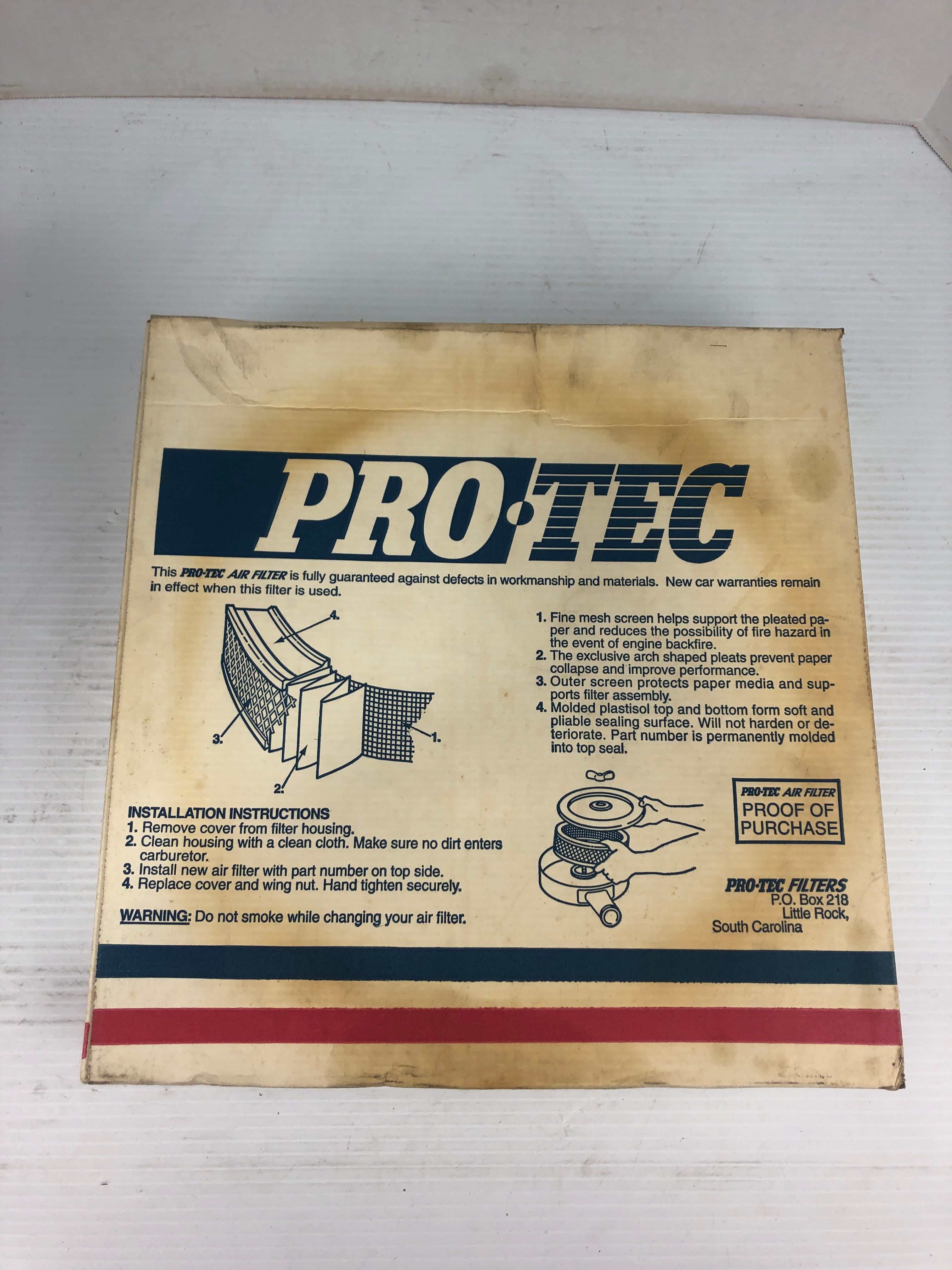 Pro-tec 225 Air Filter