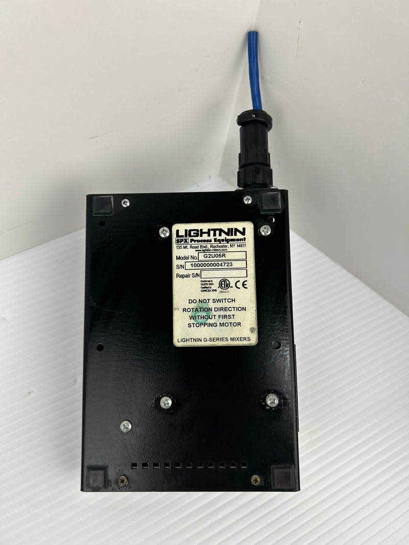 SPX Lightnin G2U05R Controller G Series 2200RPM 1PH 100-120V 2.5A 75W 50/60Hz