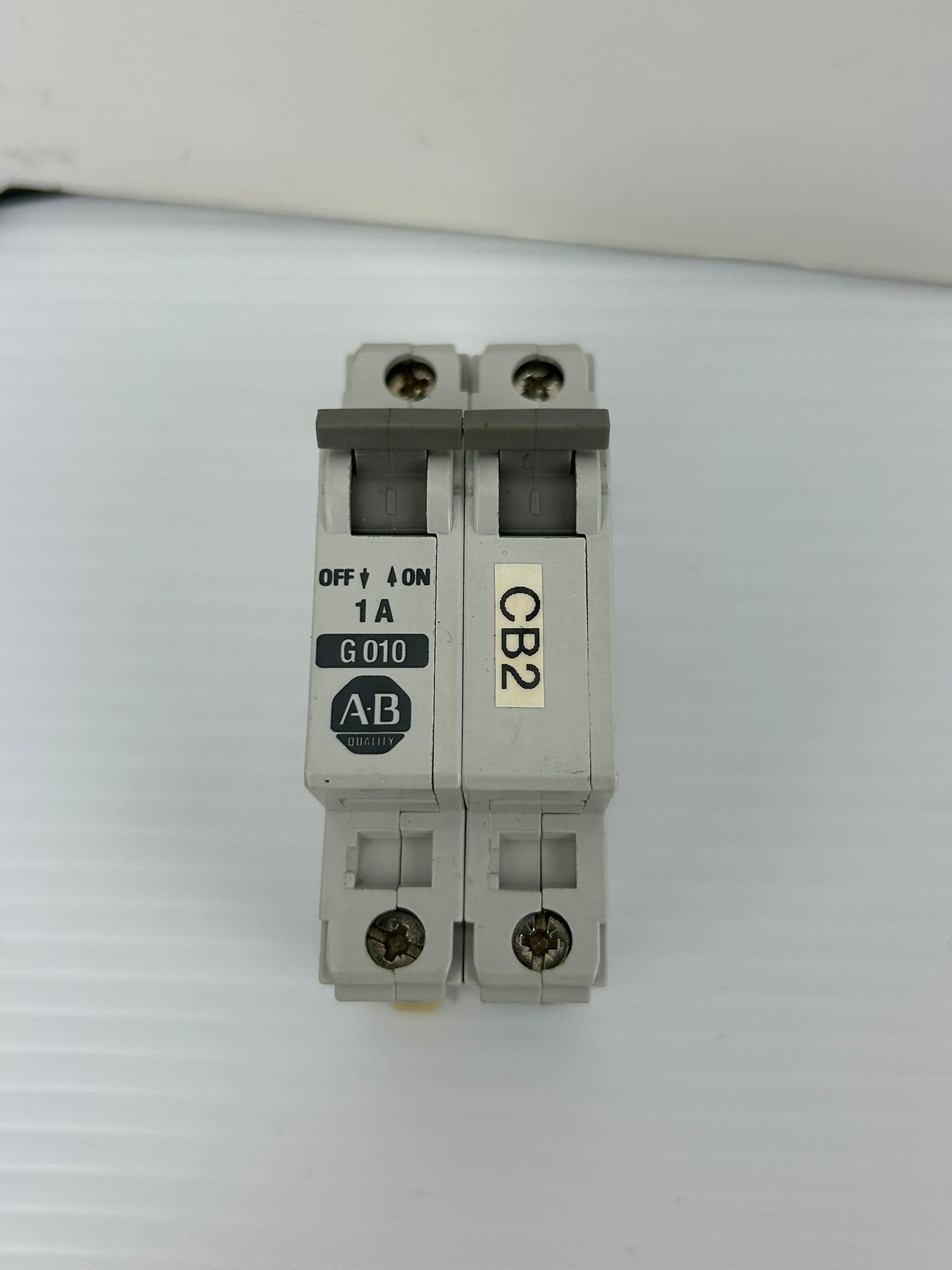 Allen-Bradley 1492-CB2 Circuit Breaker G010 Series B 1A 2P - Lot of 2