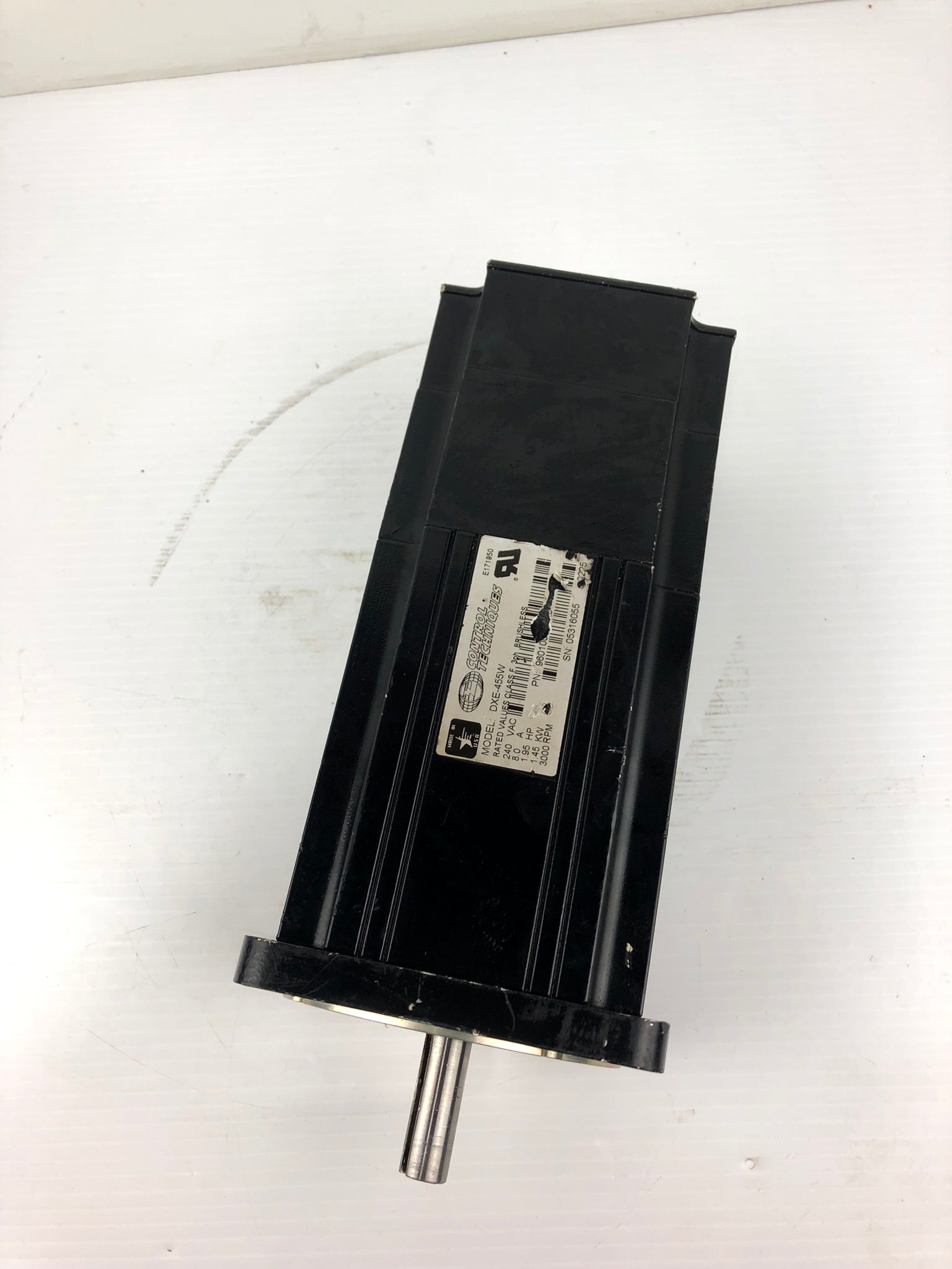 Control Techniques DXE-455W Servo Motor 1.95 HP 1.45kW 3000 RPM 3 PH
