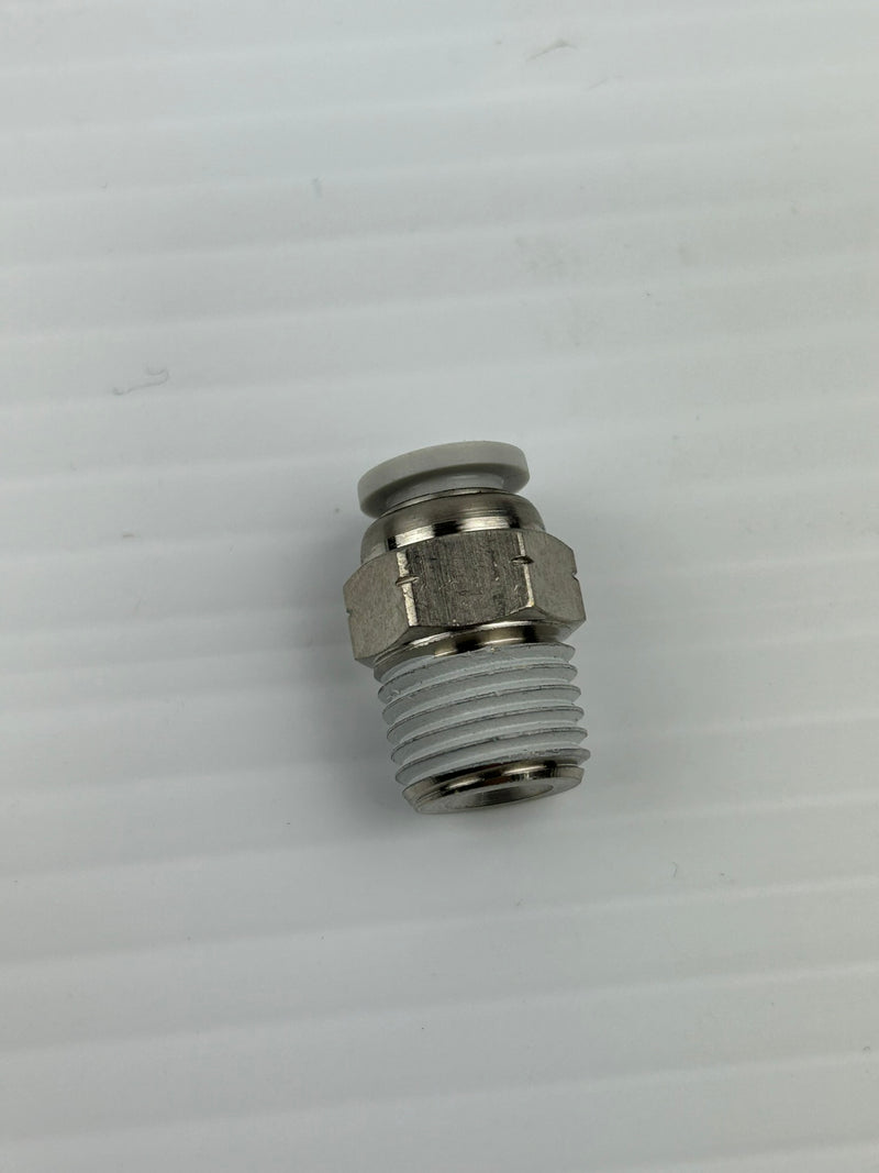 Festo 1/4" C Push in Tube Fitting - for Tube Pun and Pan - Lot of 4