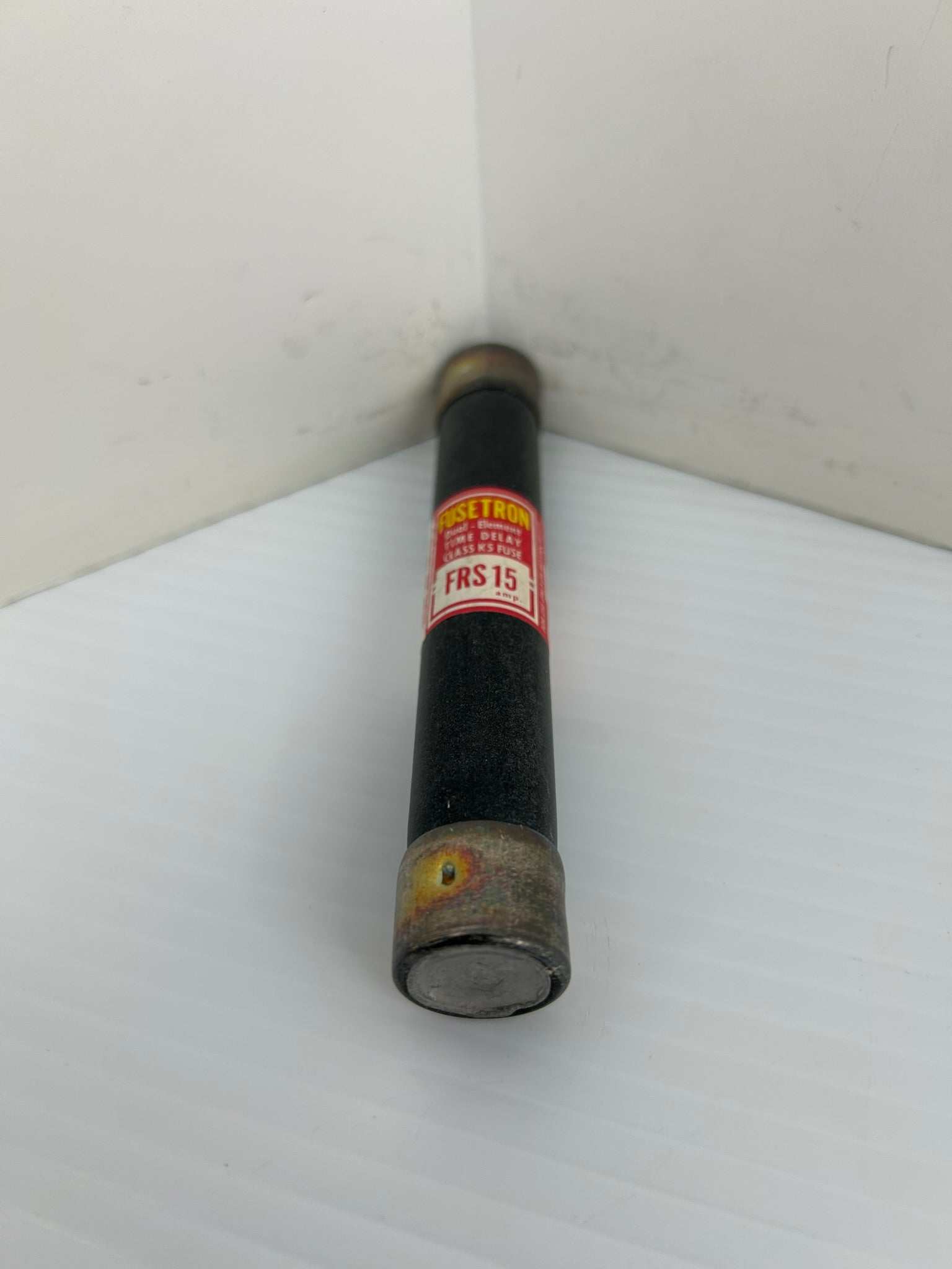 Bussmann FRS15 Fusetron Dual Element Time Delay Fuse 600V 15A - Lot of 4