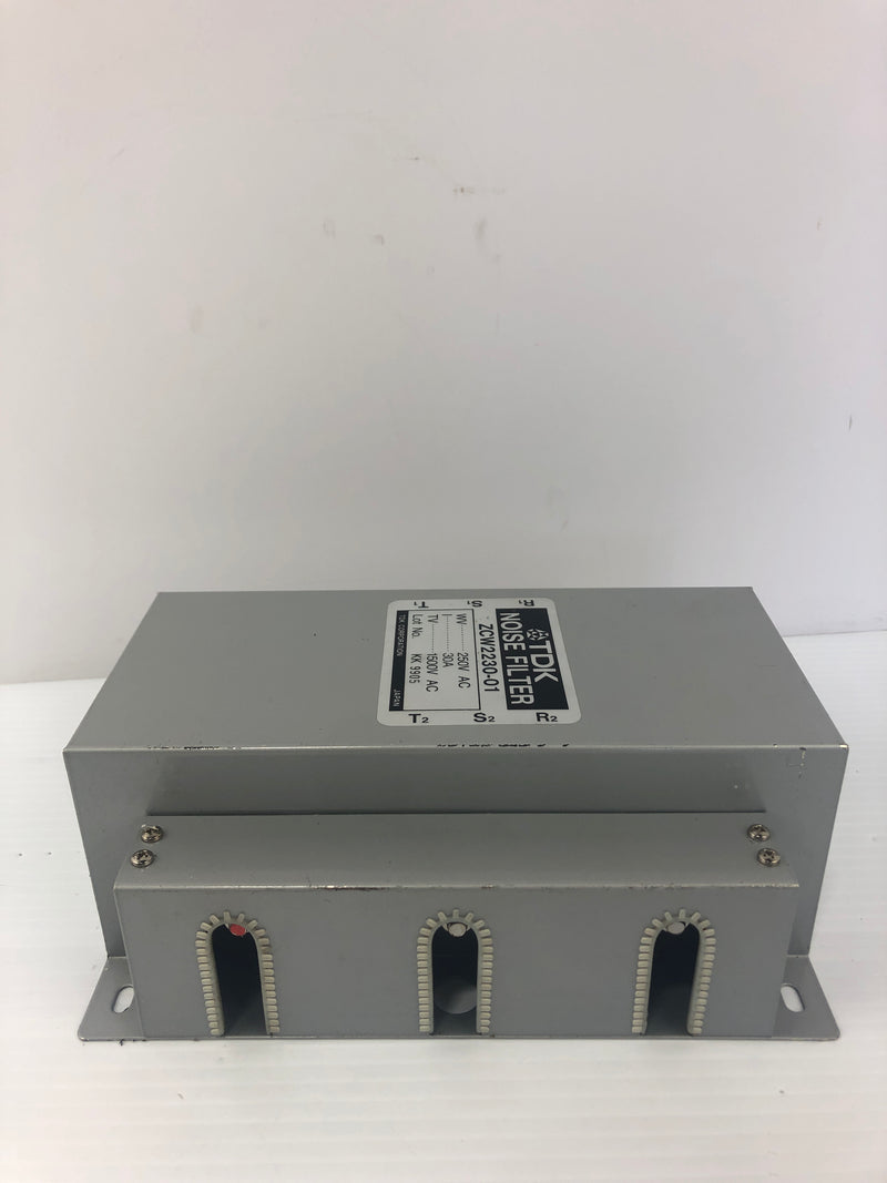 TDK ZCW2230-01 Noise Filter 250-1500VAC 30A