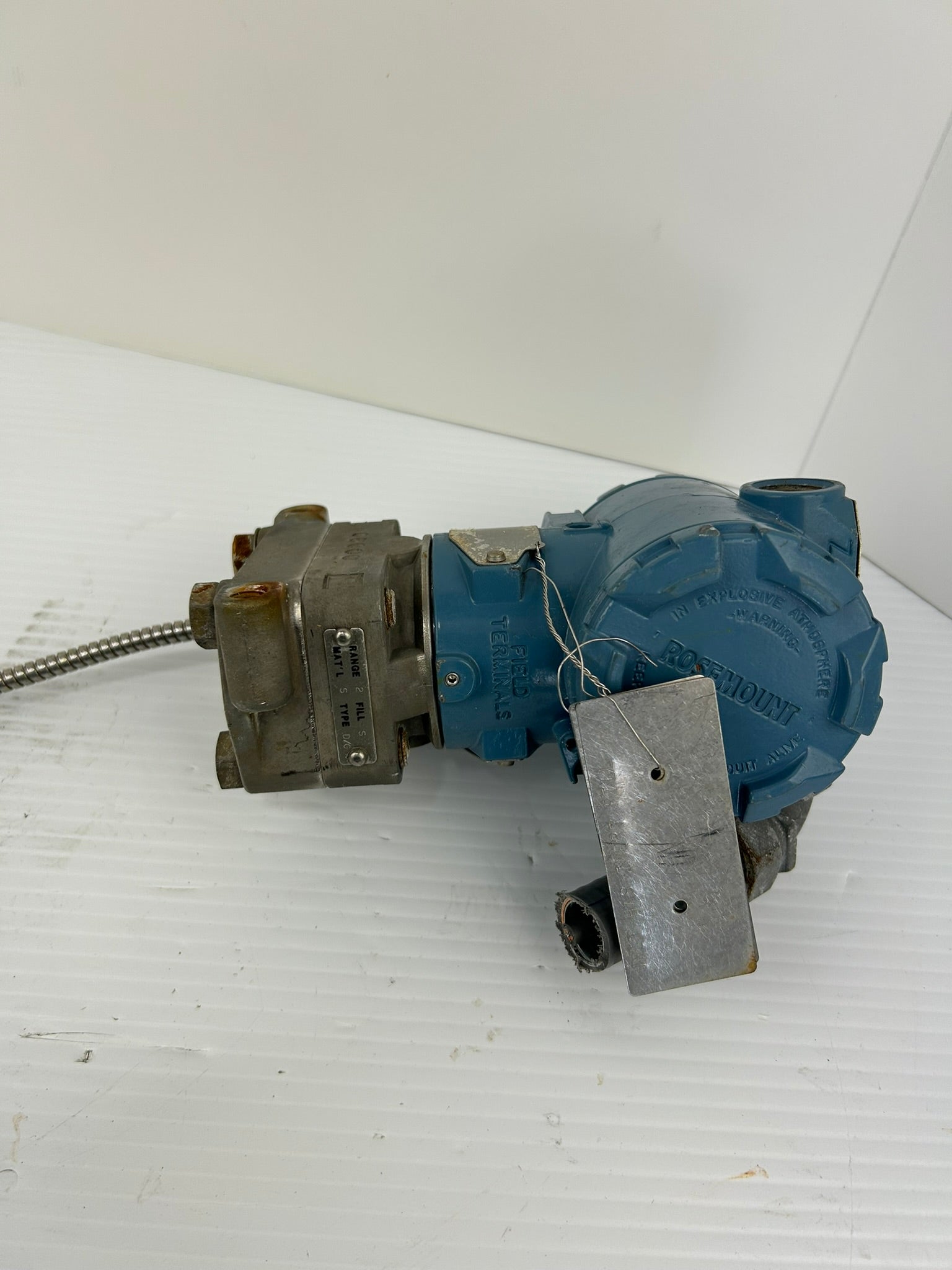 Rosemount 3051CG2A22A1AS1B4 Pressure Transmitter Sensor with Base 1SSD2-429367
