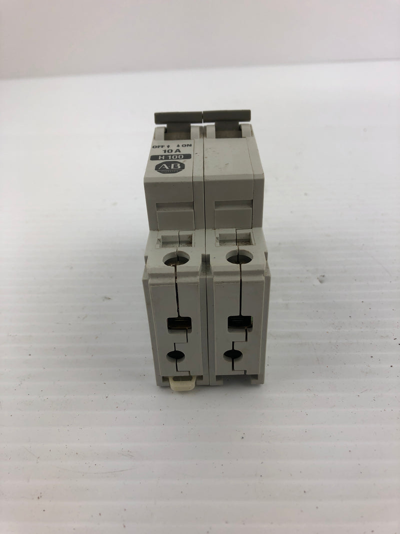 Allen Bradley 1492-CB2 Circuit Breaker H100 10A Series B