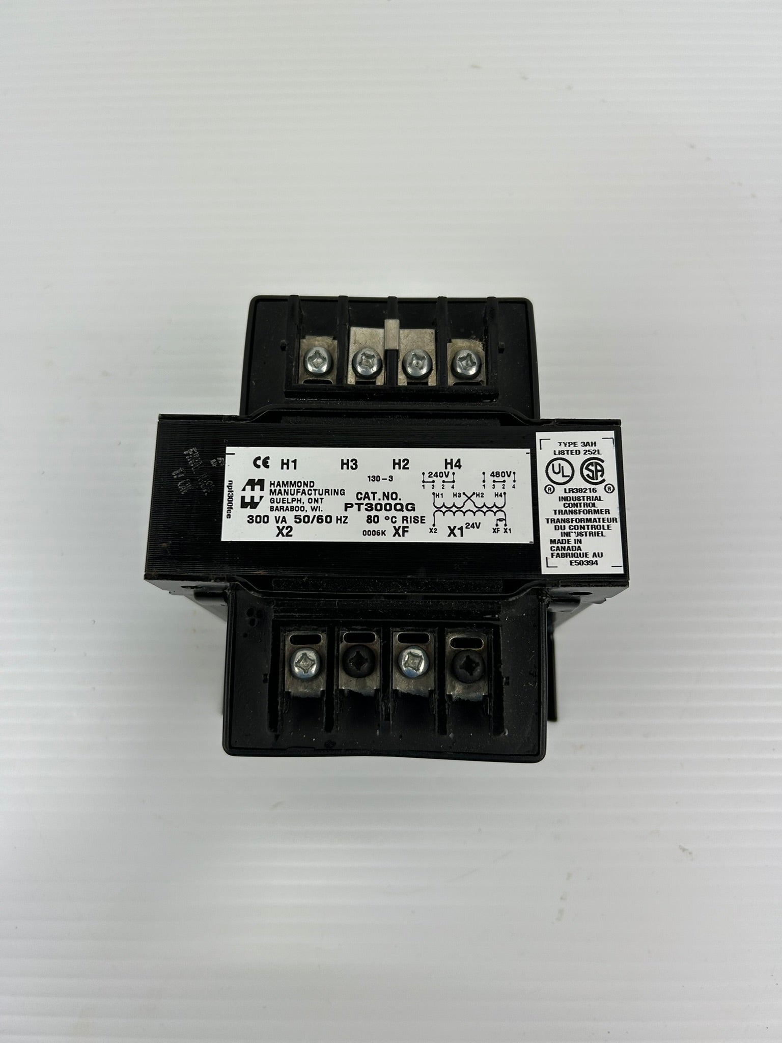 Hammond Manufacturing PT300QG Transformer 300VA 50/60Hz