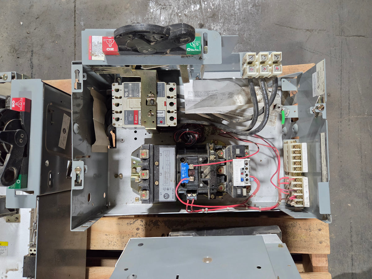 Allen-Bradley MCC Bucket 2113B 30HP 3PH 480V Size 3 FVNR 100A Breaker - No Door