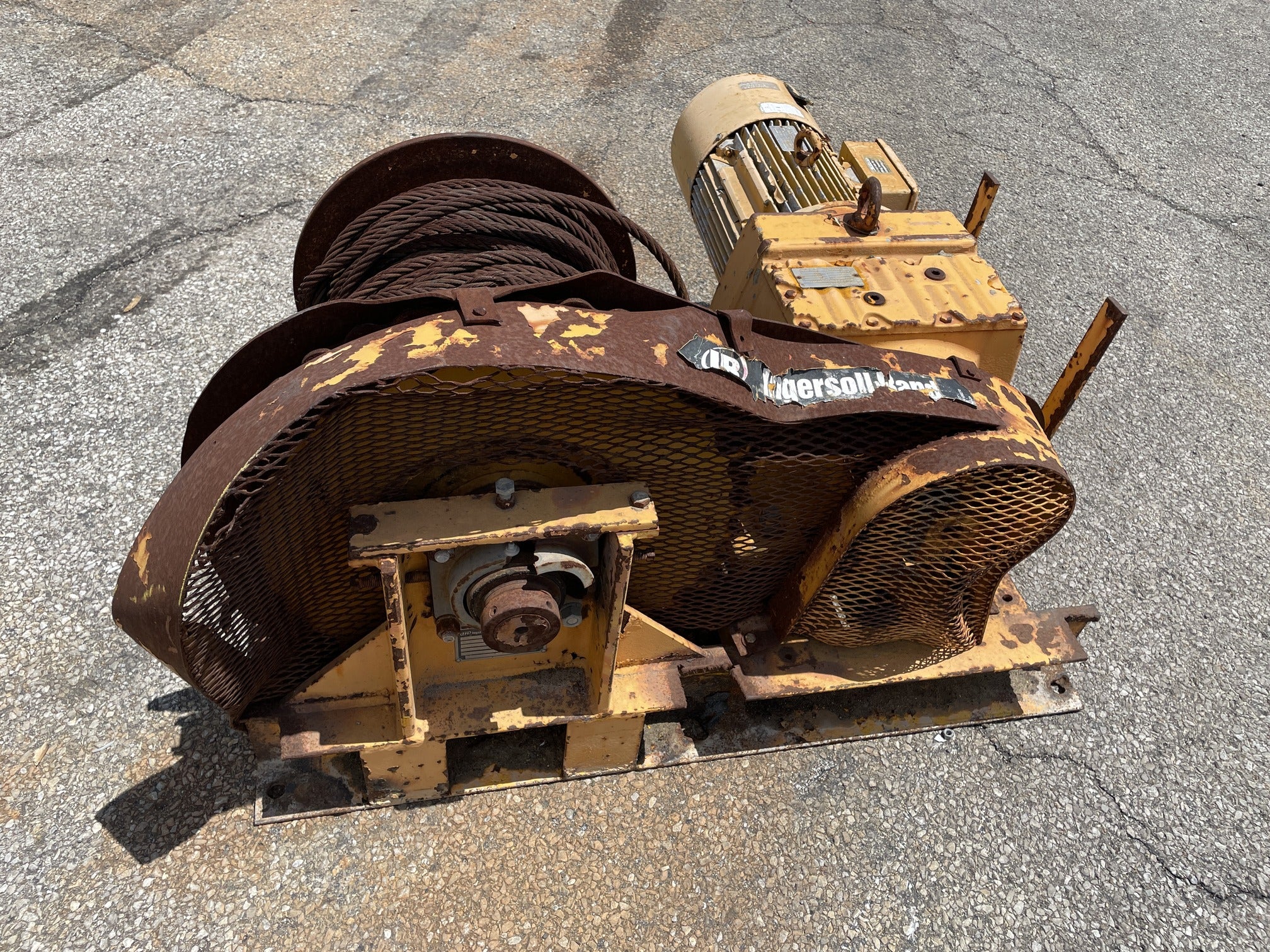 Ingersoll Rand Electric Winch 10,000 lbs. Capacity 3PH 10000B40-4-16-10-M4P4-20