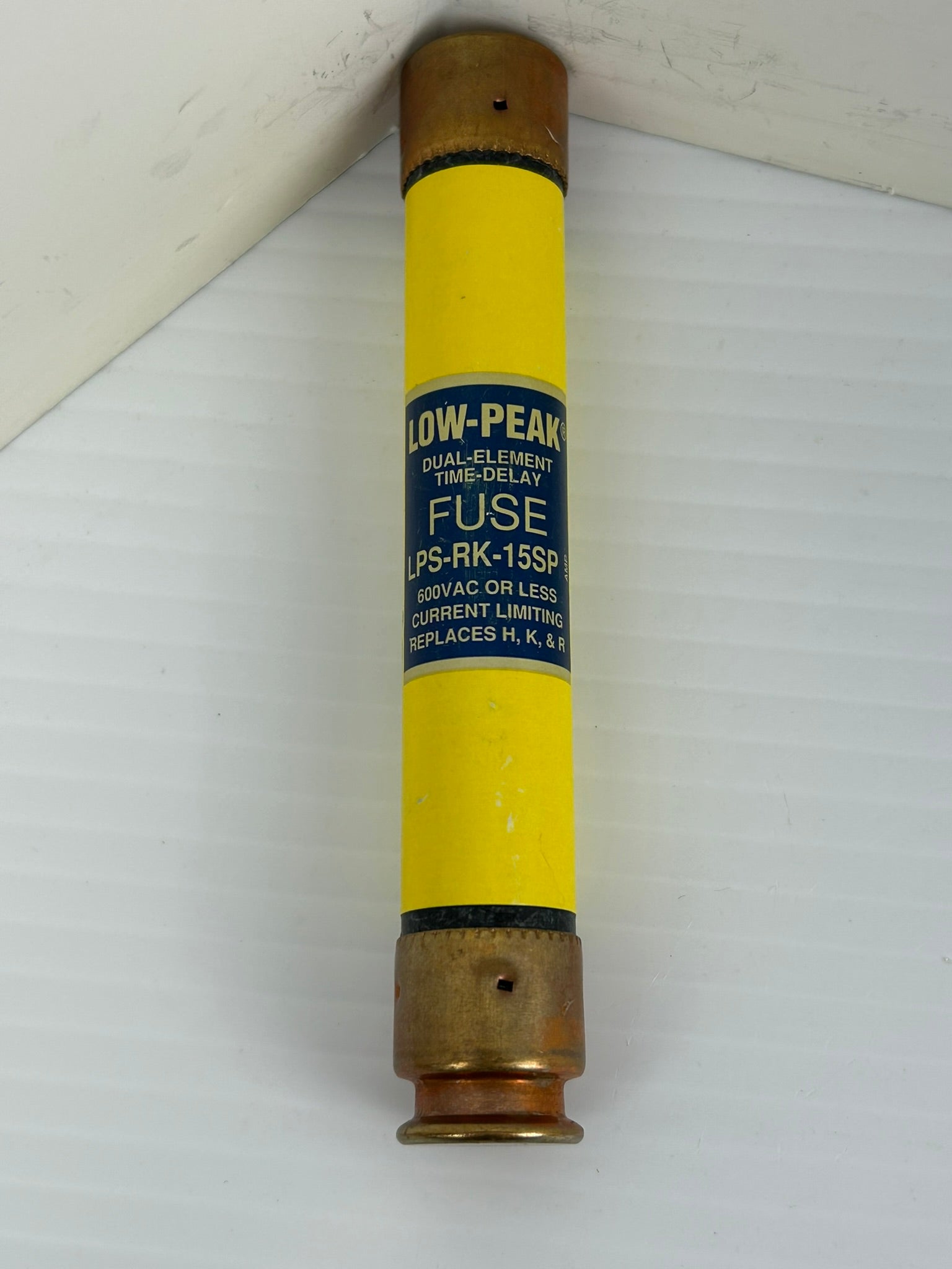 Cooper Bussmann LPS-RK-15SP Low-Peak Time Delay Fuse 600VAC 15A - Lot of 4