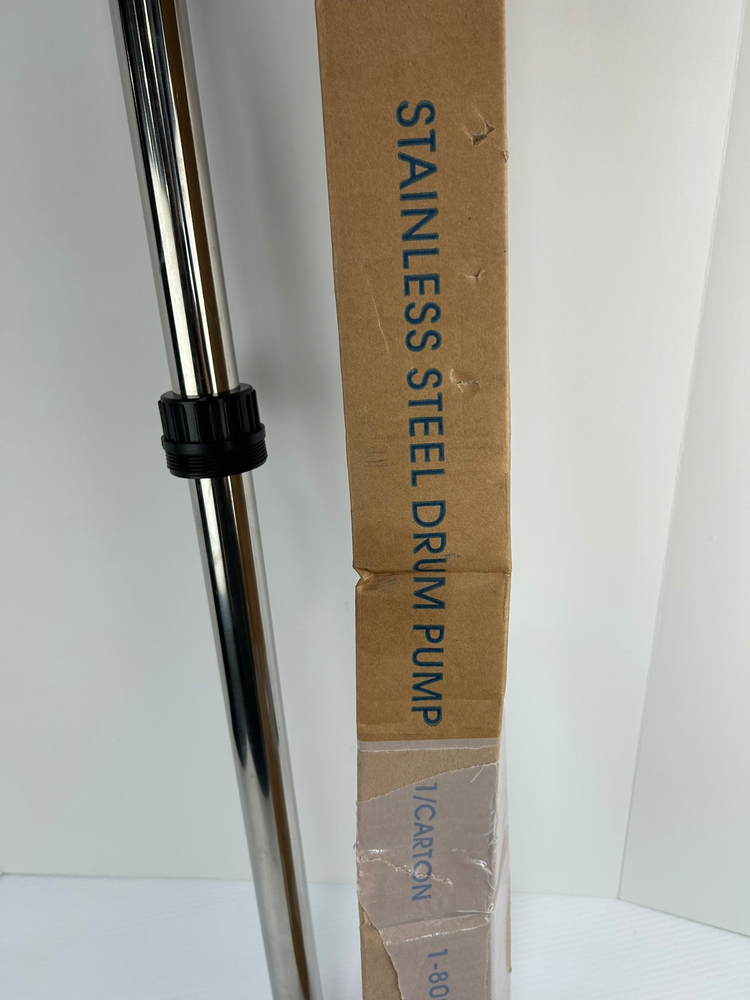 Uline H3864 Stainless Steel Hand Drum Pump