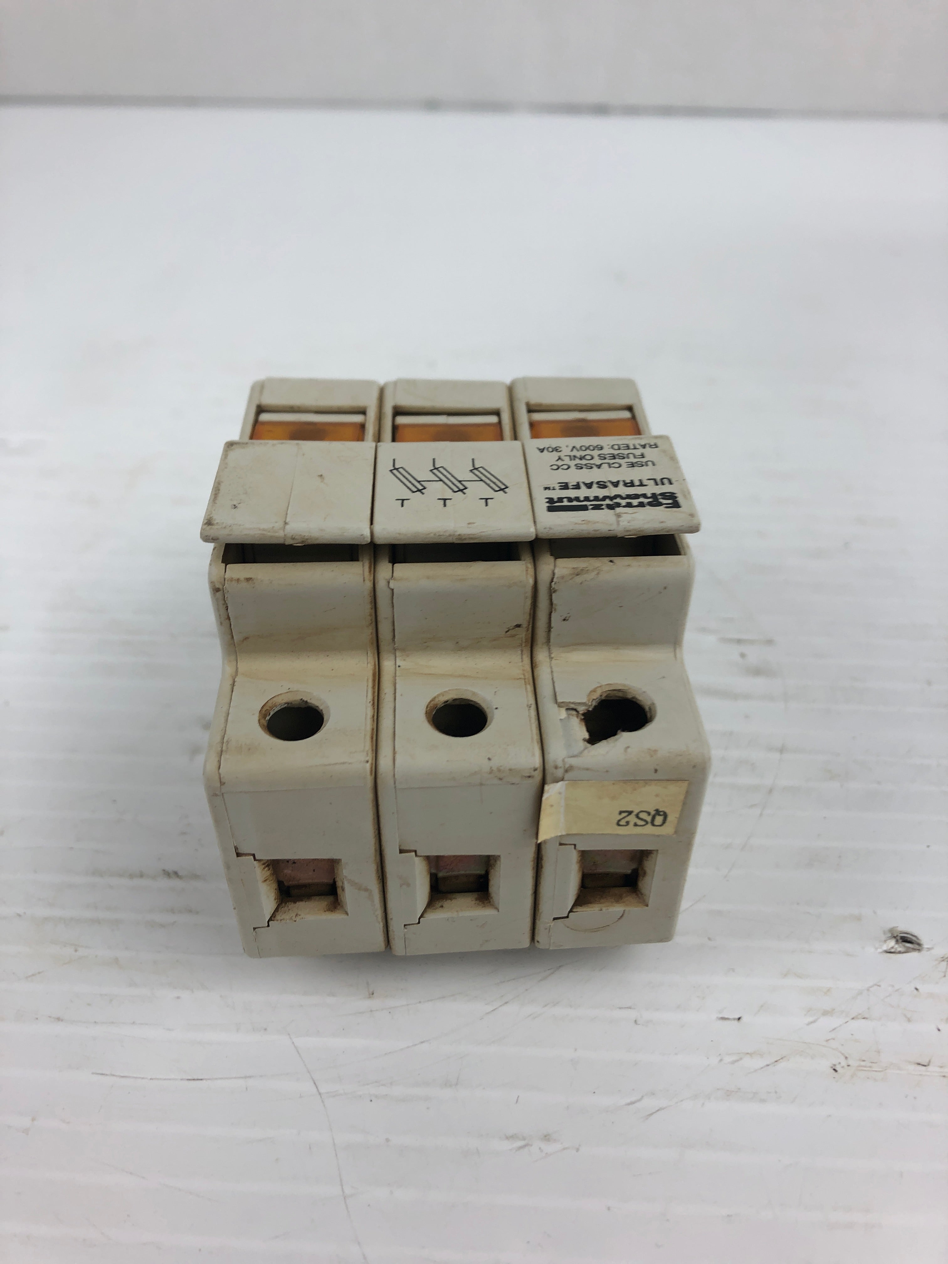 Ferraz Shawmut Ultrasafe USCC3I 3P Fuse Holder 600V 30A