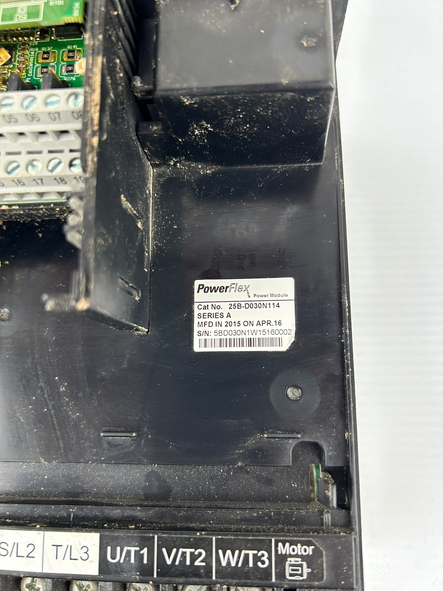 Allen Bradley 25B-D030N114 PowerFlex Power Module AC Drive Series A - No Cover