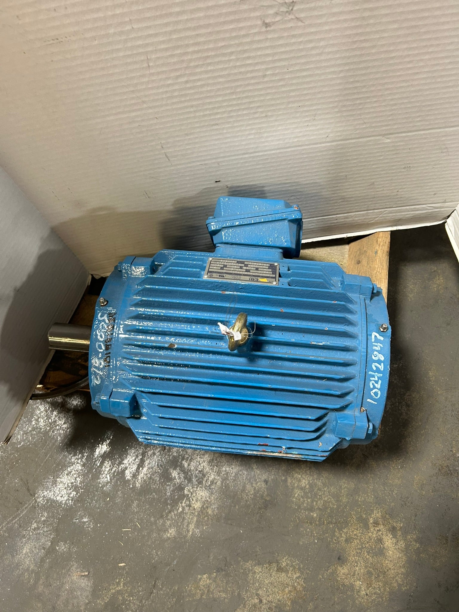 EBI Electric RTT AC Electric Motor 10 HP 1780 RPM 215T Frame 3 PH 60 Hz