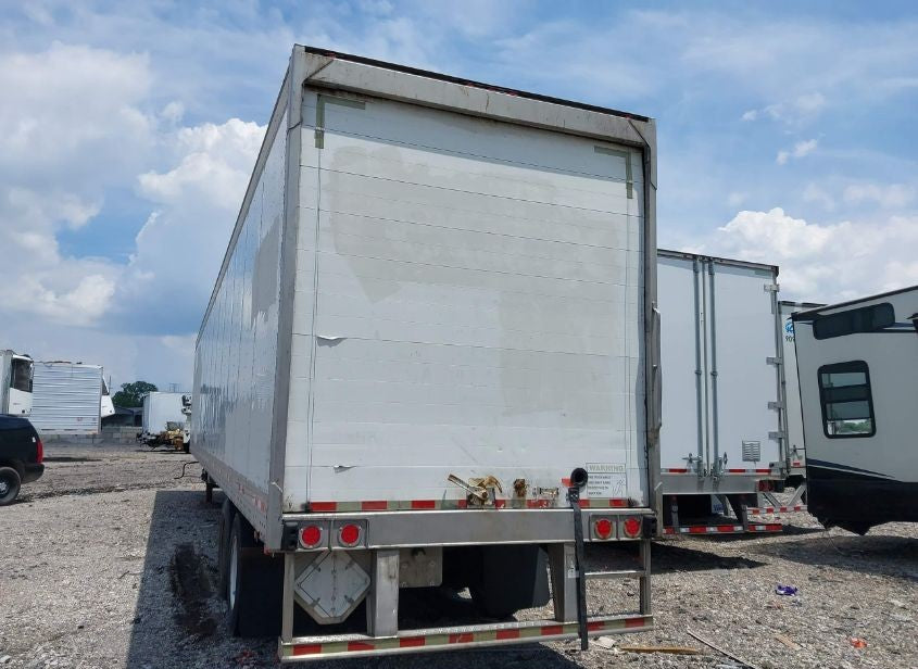 2008 Great Dane 53’ Dry Van Semi Trailer Air Ride Roll Up 102" 1GRAA06238B703317