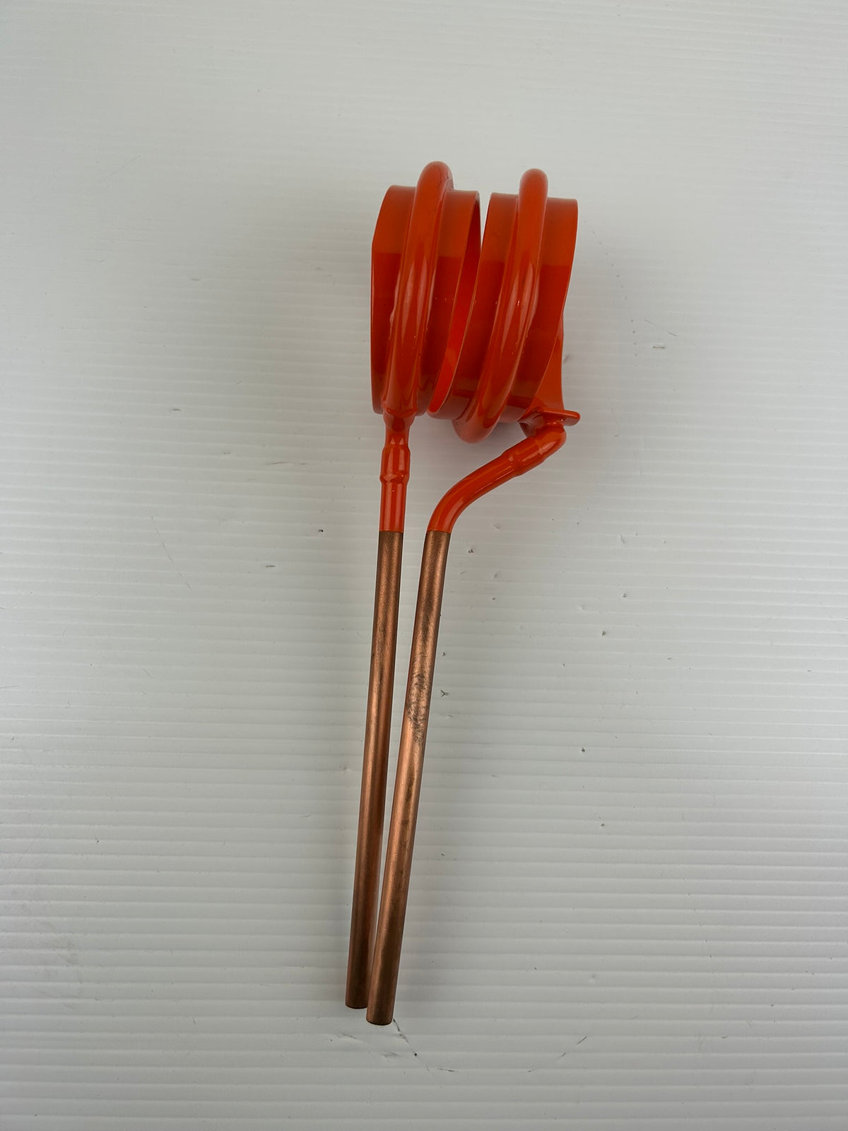 High Frequency Copper Tube Induction Heating Coil for Welding TT1-3.150L Orange