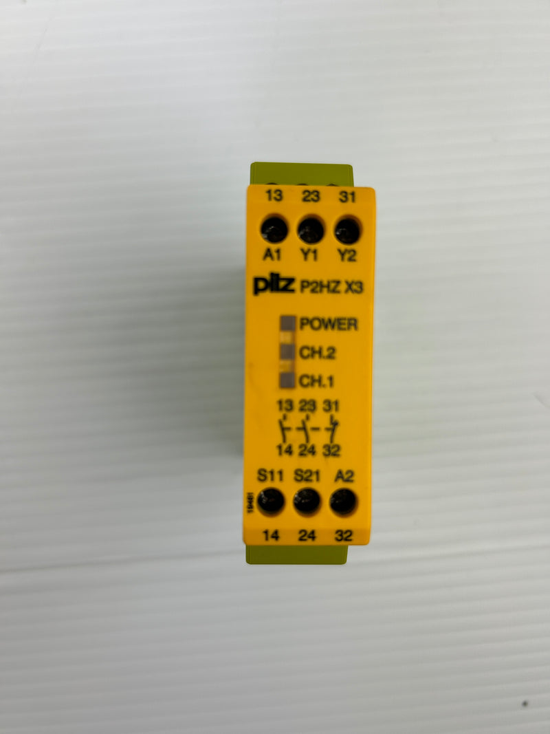 Pilz P2HZ X3 Safety Relay 24VDC 2n/o 1n/c 774350