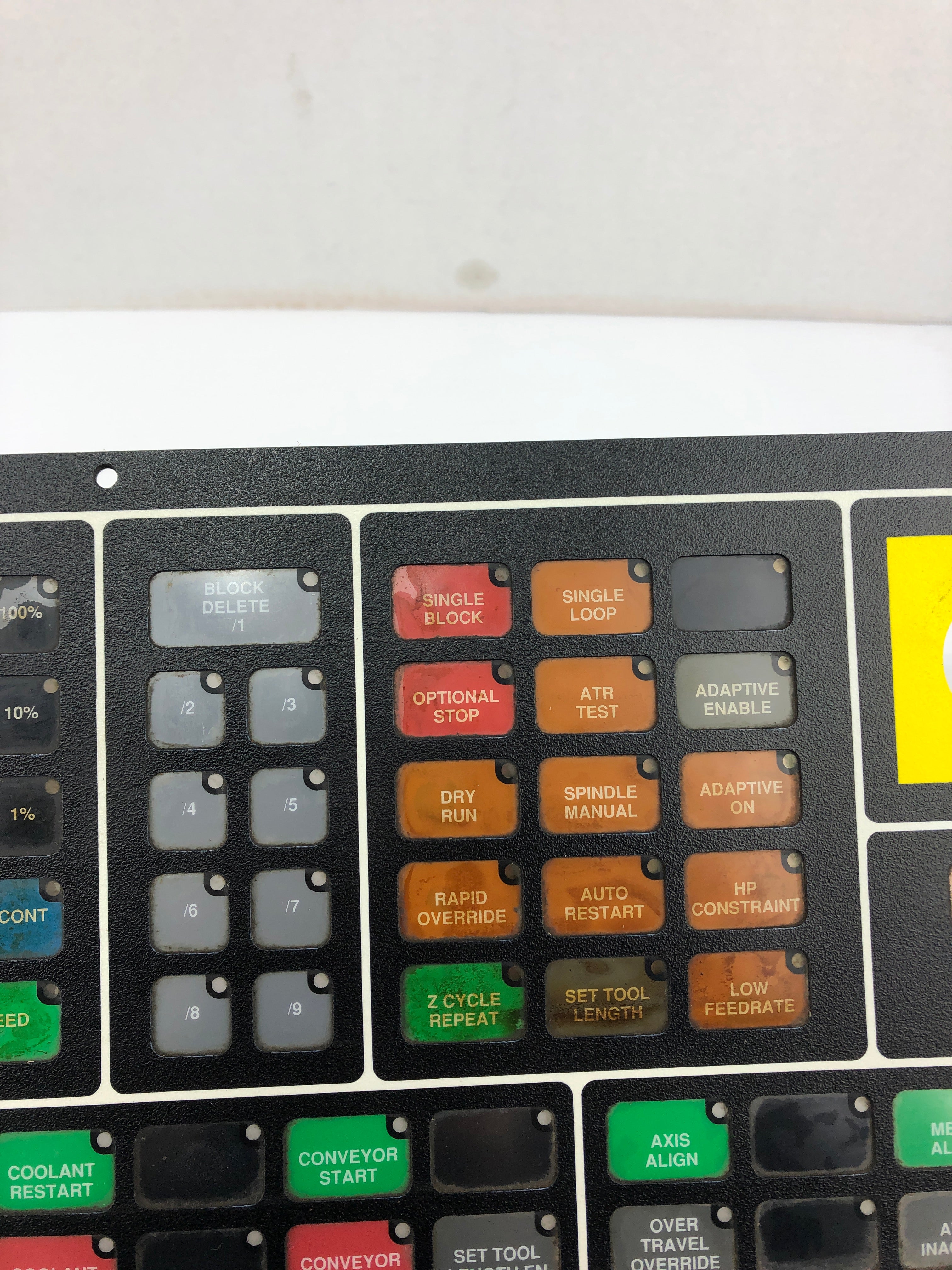 Cincinnati Milacron 3-525-0969A Control Panel Rev. B