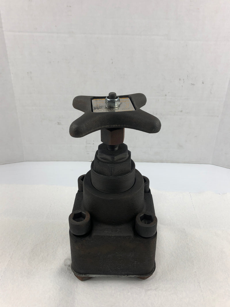 Hirose Valves W-HG-4211-32-23 Flow Control Shut off Valve