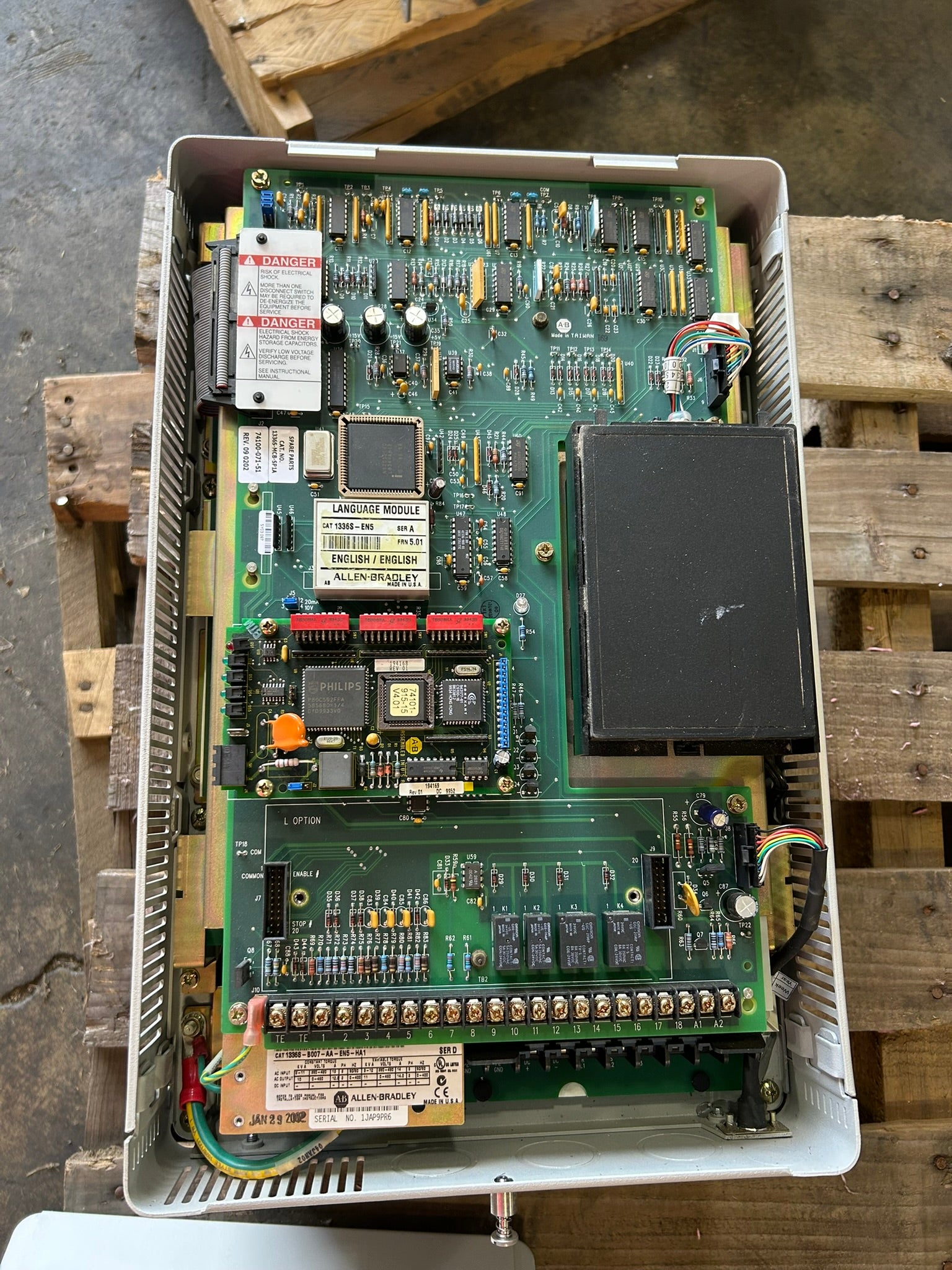 Allen-Bradley 1336S-B007-AA-EN5-HA1 Drive Ser D 380-480V 8-11kVA 13A 3PH 50/60Hz