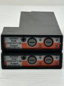 Reliance Electric 45C66A AutoMate Dual Contact Output Module 45C66 - Lot of 2