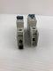 Allen Bradley 1489-A1D030 Circuit Breaker Series A 1 Pole - Lot of 2