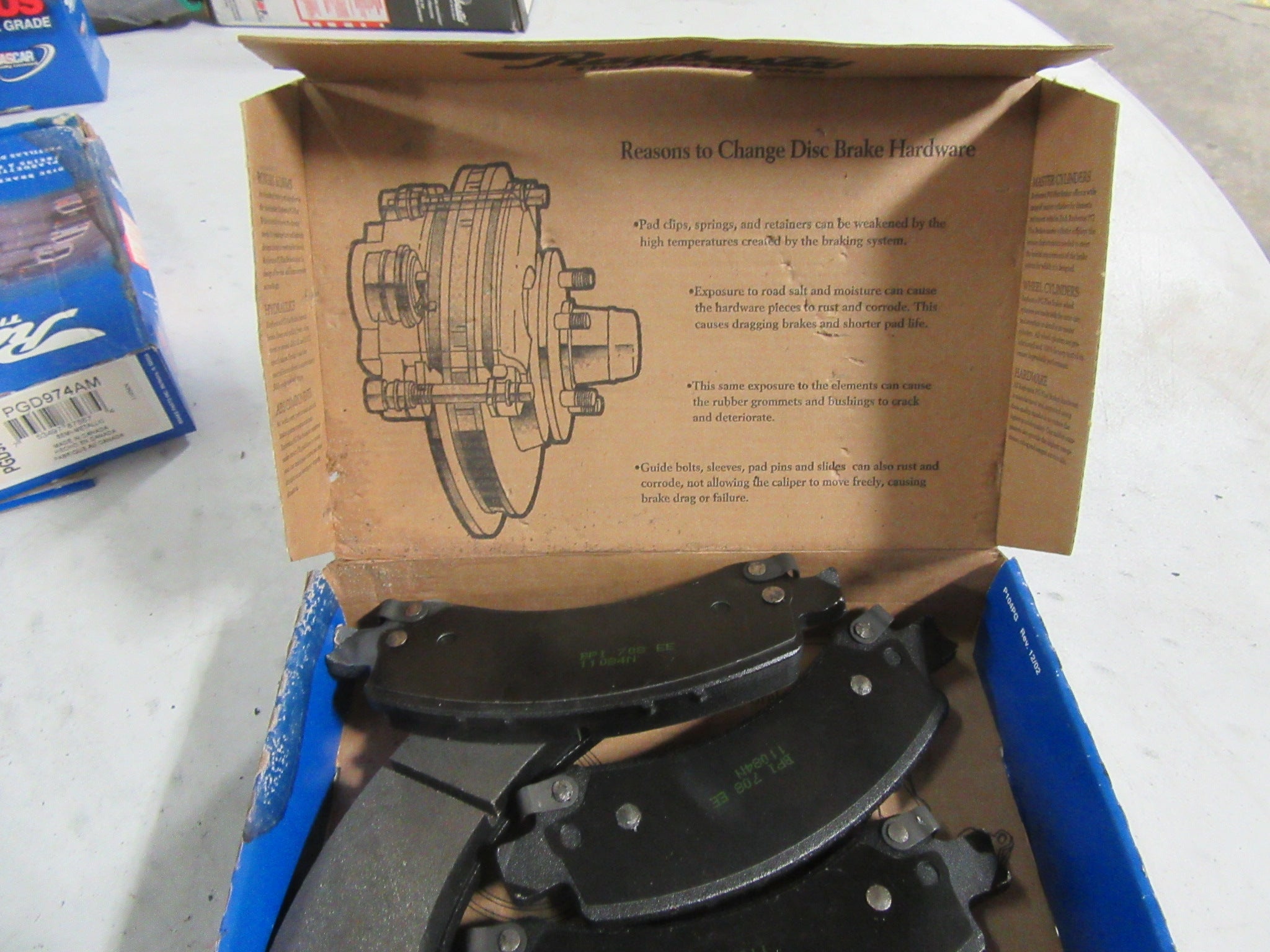Raybestos Brake Pads PGD 974AM