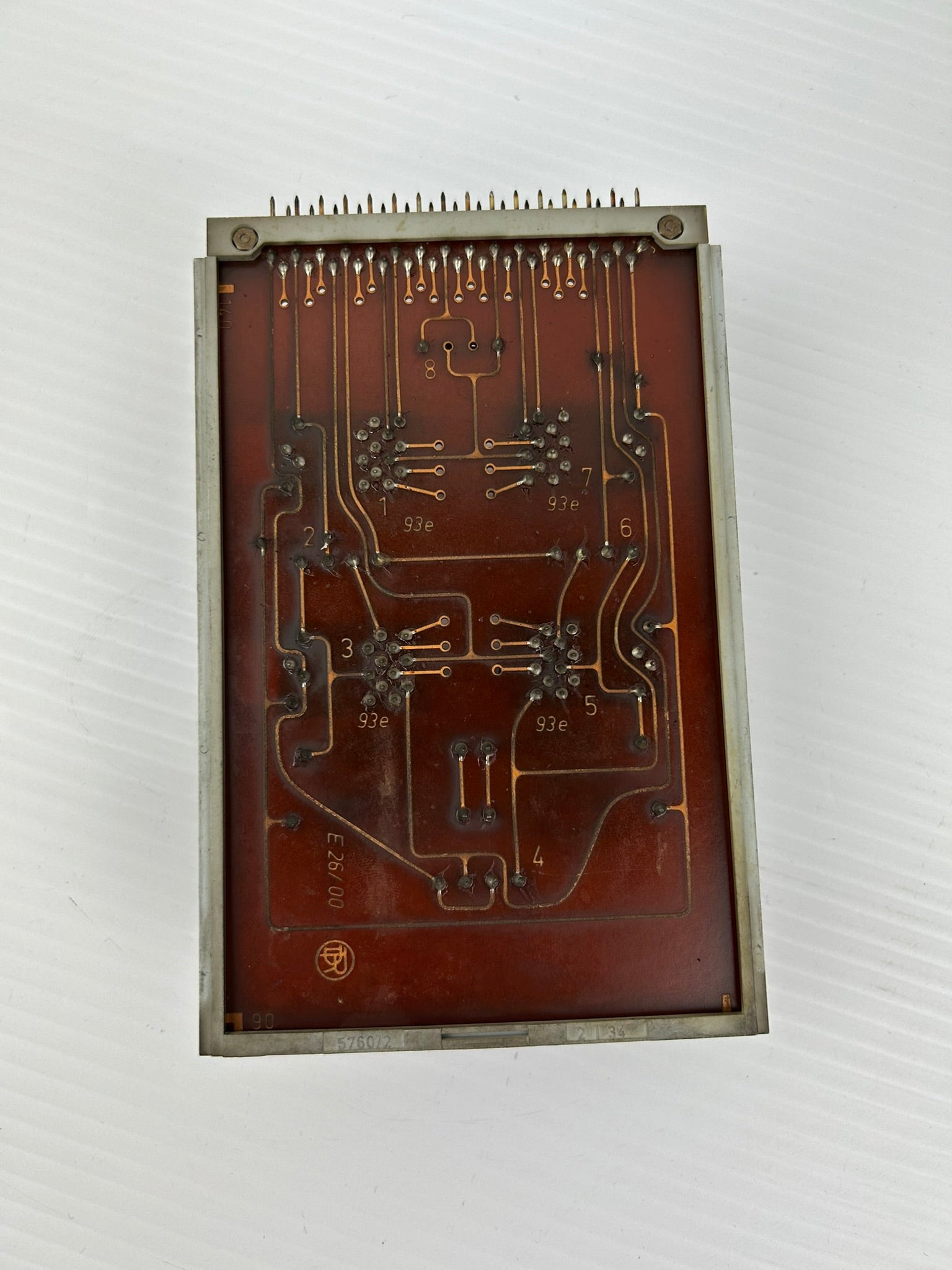 Barmag Electronic E26/00 Circuit Board with 4 Relays E2600