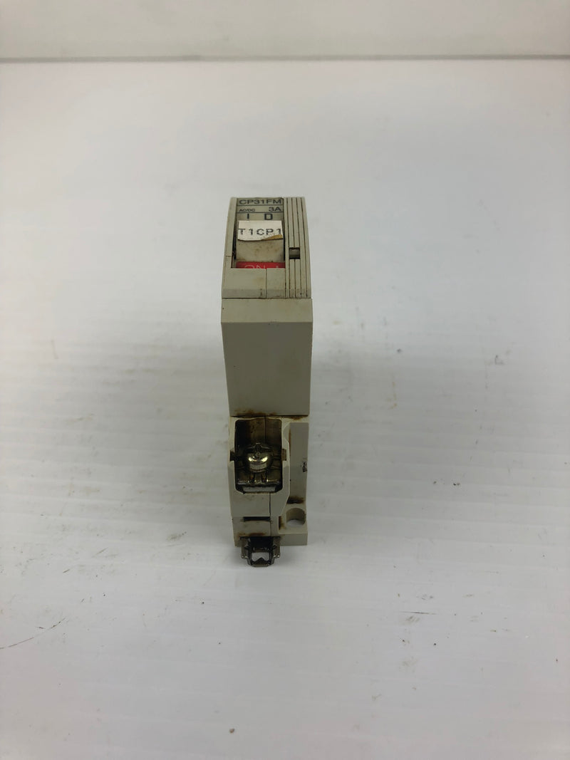 Fuji Electric CP31FM/3 Circuit Breaker Protector Single Pole 3A 50/60Hz