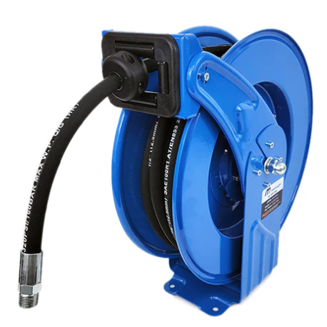Industrial Oil Hose Reel with 1/2" x 50' Hose 2320 PSI Macnaught M3D-O-5050 ***