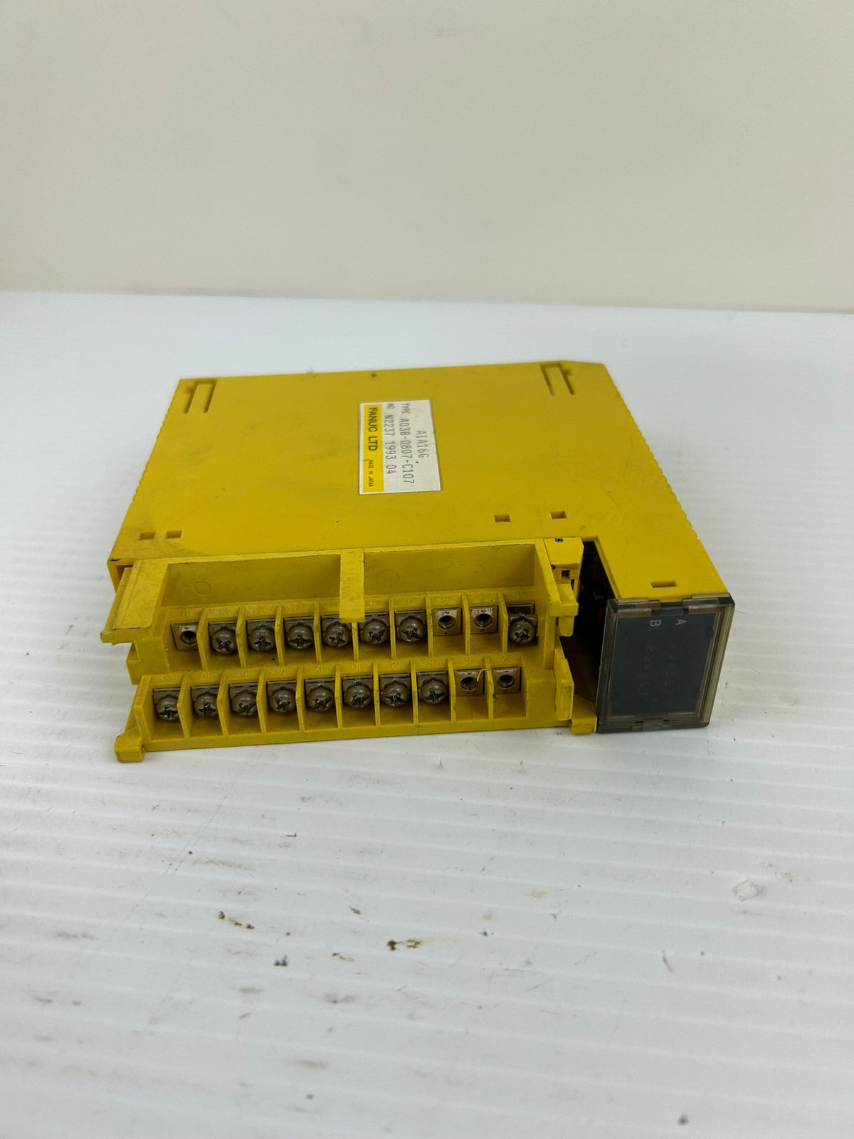 Fanuc A03B-0807-C107 AIA16G 16 Point 115VAC Digital Input Module CNC PLC