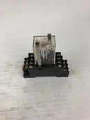 Omron MY4N-D2 Relay 24VDC with Base 1332YF