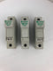 Littelfuse LPSC Fuse Holder 600V 30A 1P - Lot of 3