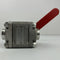 Worcester Controls 1 5966TBW1 R21 Ball Valve 1000 CWP TFE Seat 400°F Max Temp