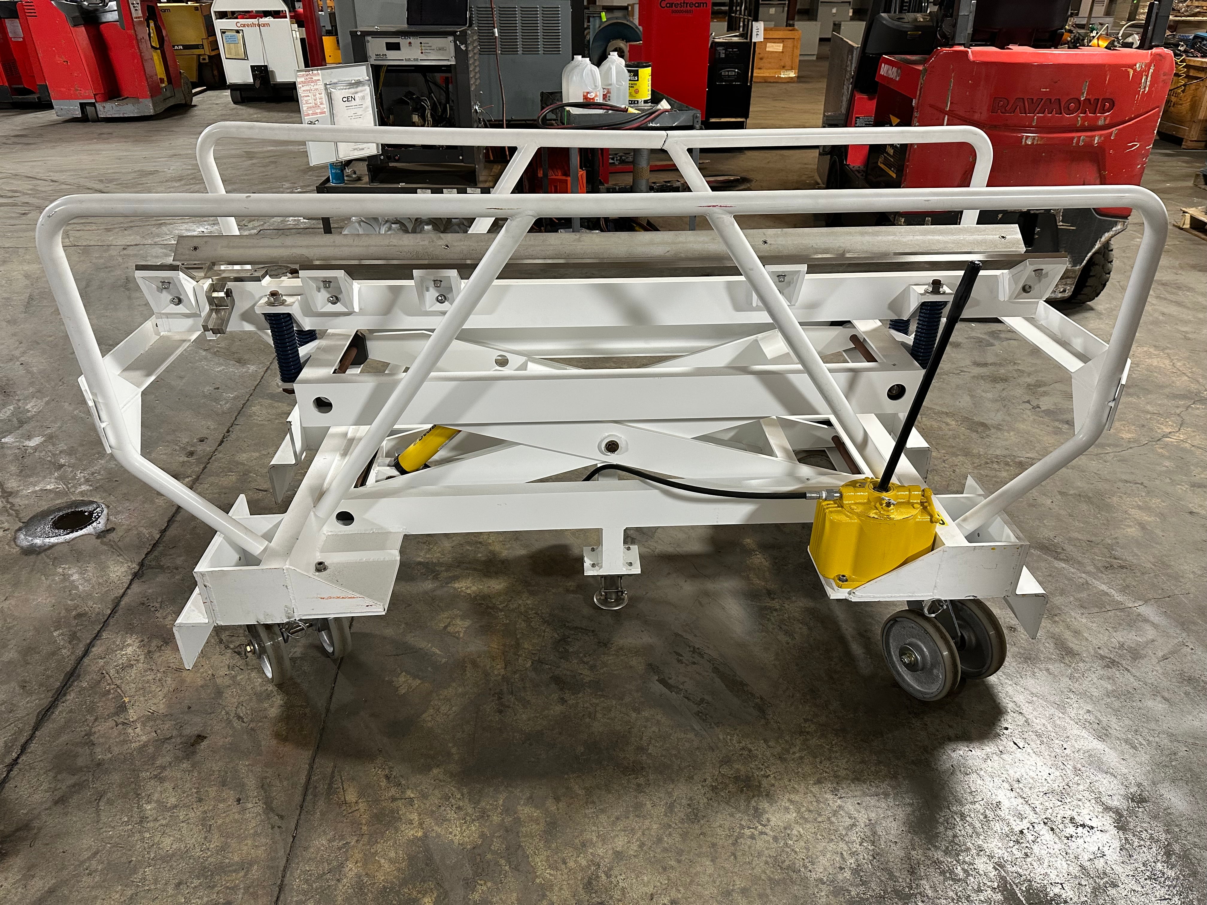 Hydraulic Rolling Lift Cart with Enerpac System P25 2500 PSI RC-Series Duo
