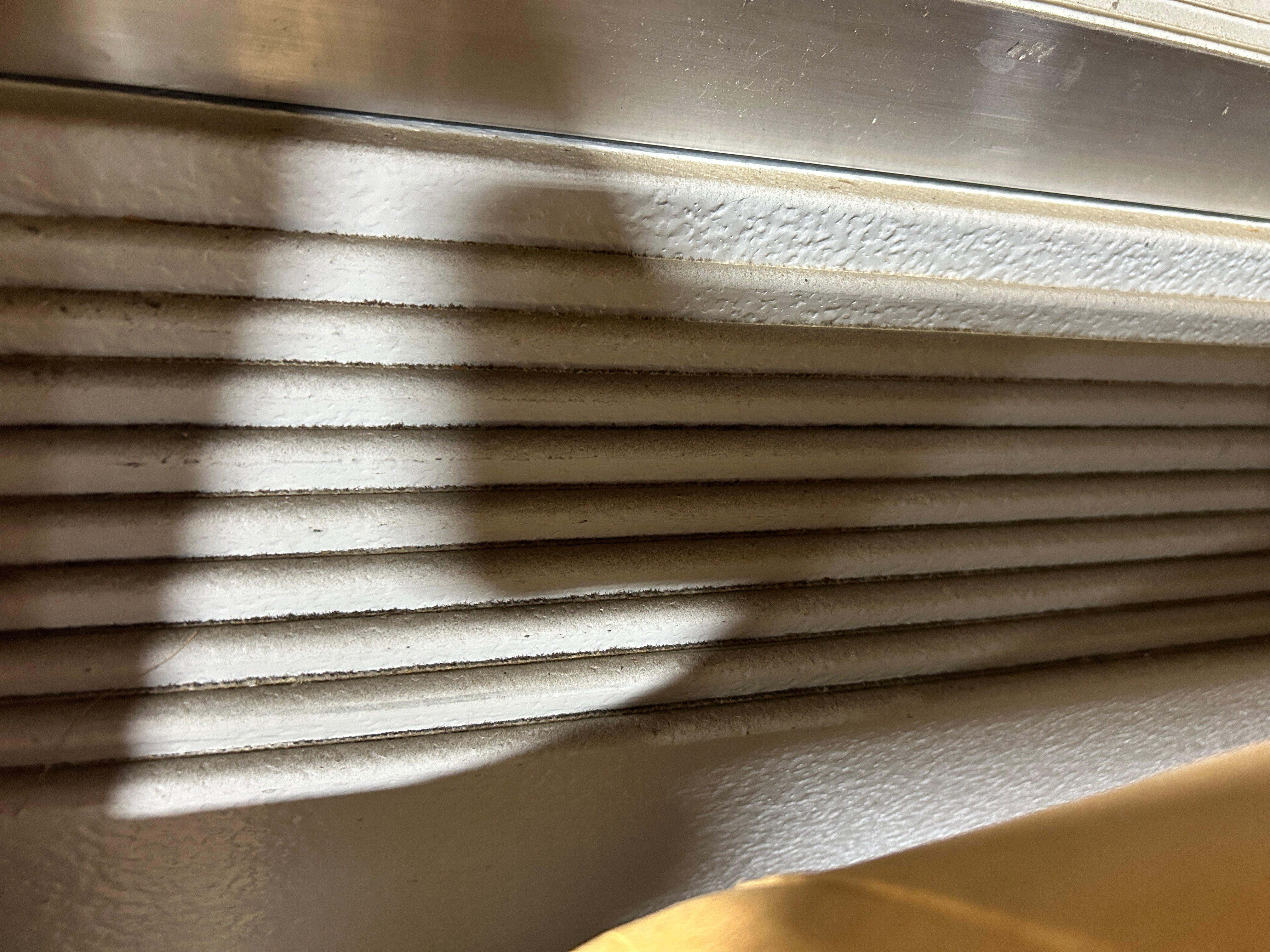 Commercial Overhead Door Rolling Steel with Rubber Seal 81562 ~13'6" Wide