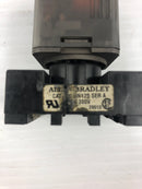 Allen-Bradley 700-HA32Z24 Relay Series B 24VDC & 700-HN125 Socket Series A