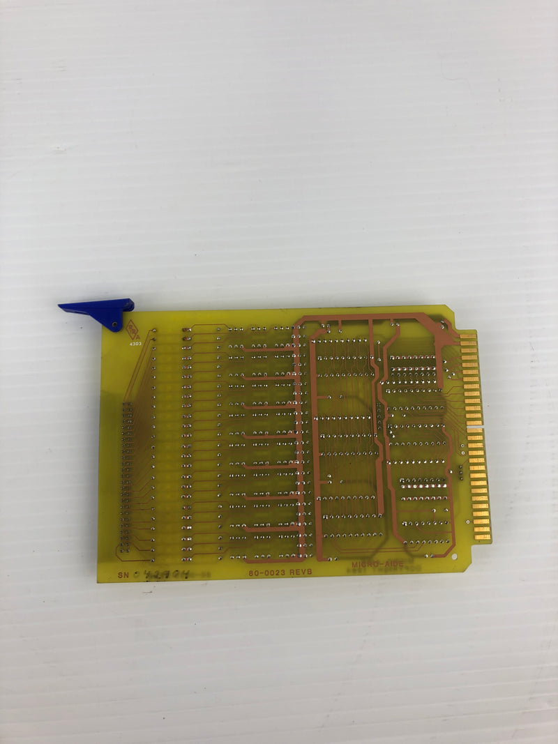 Micro-Aide 80-0023 Opto Output / Relay Rev B Circuit Board