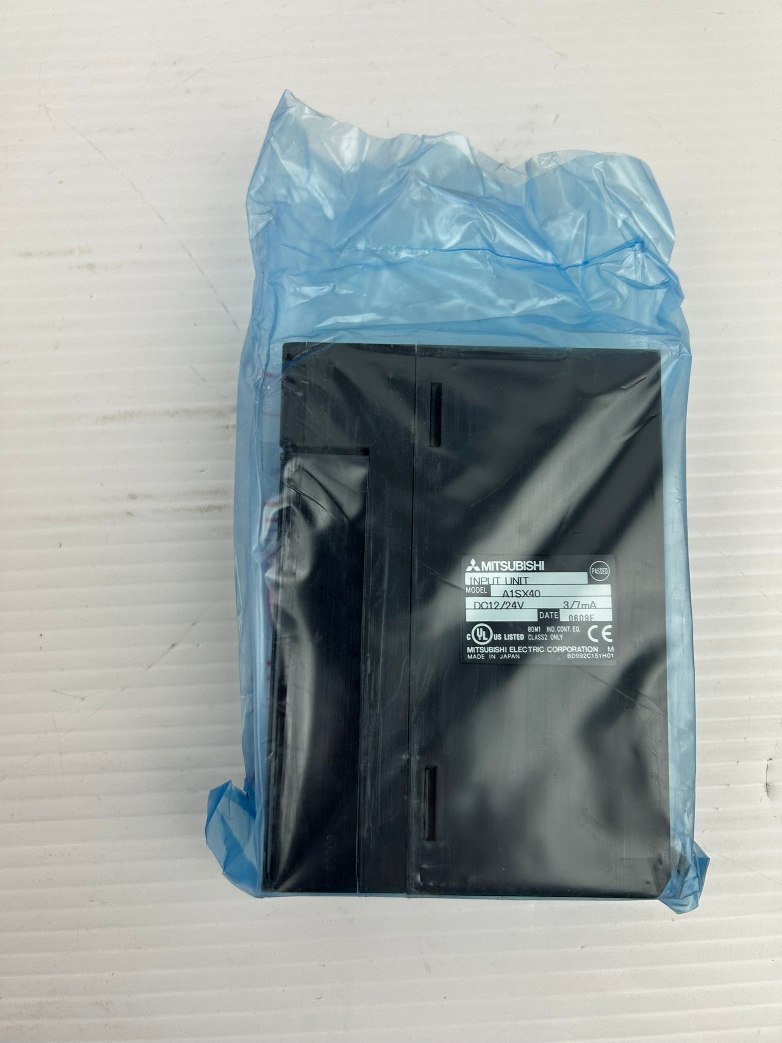 Mitsubishi A1SX40 Input Unit PLC Module 12/24VDC 3/7mA